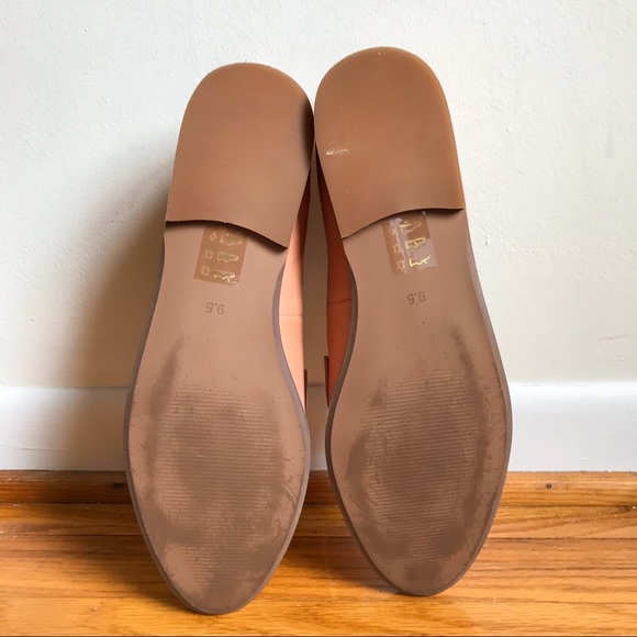 Madewell RARE The Alex Loafer in Dusty Clay Nude Leather Penny Loafer 9.5 - Picture 10 of 11